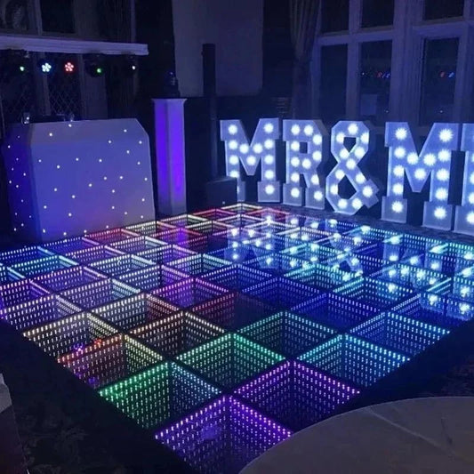 Magnetic led dance floor