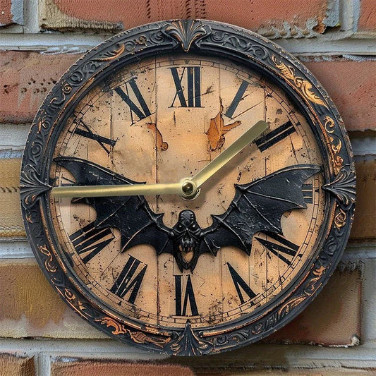 Vampire Bat Wall Clock